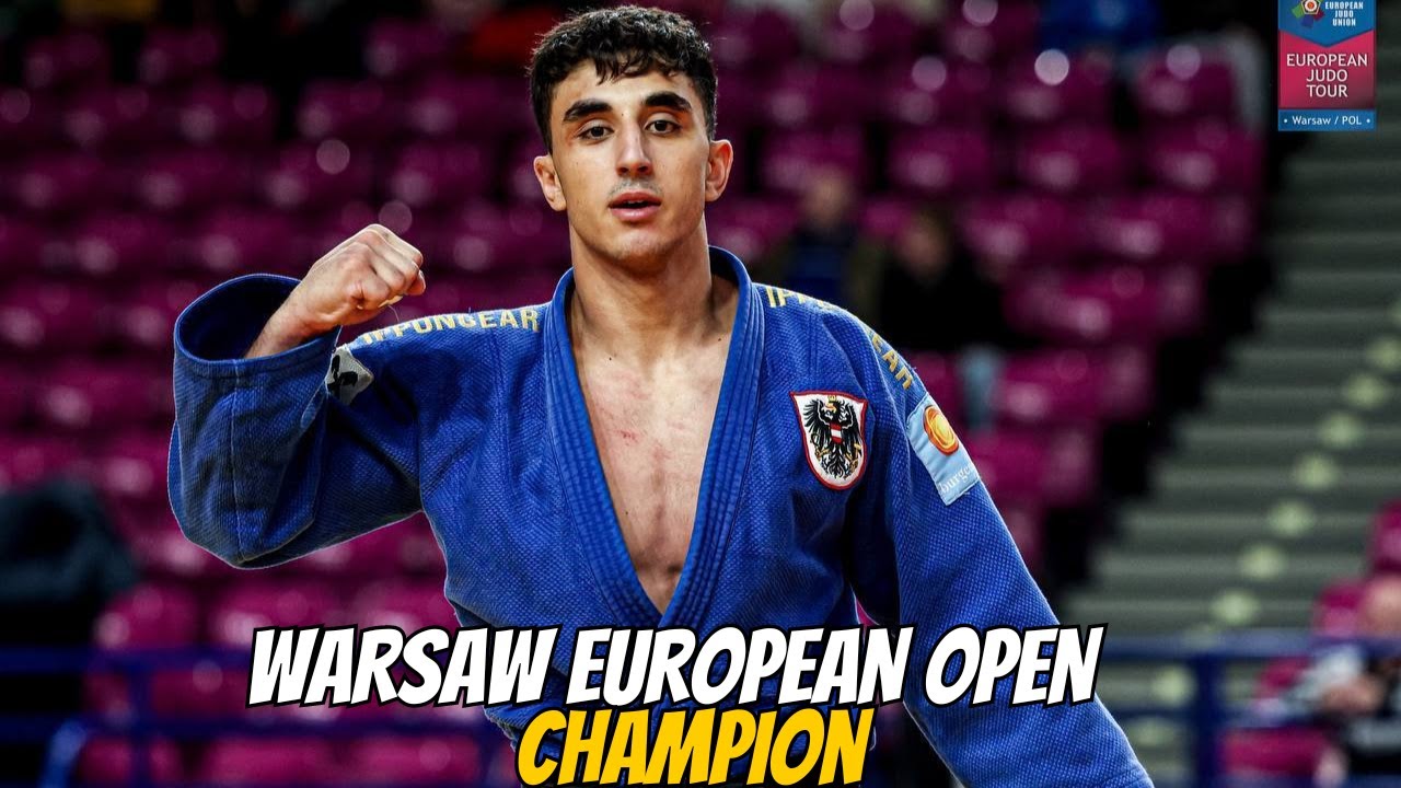 GASSNER Samuel (AUT) I Gold Medalist 🥇 I -73KG I WARSAW EUROPEAN OPEN 2024 background