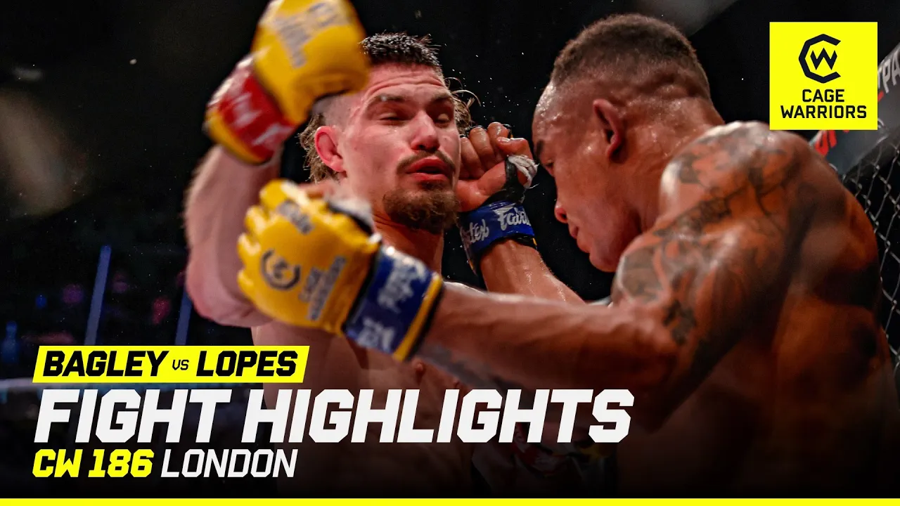 TITLE SHOT NEXT? 🤔 | Nik Bagley vs. Keweny Lopes | CW 186 London Fight Highlights background