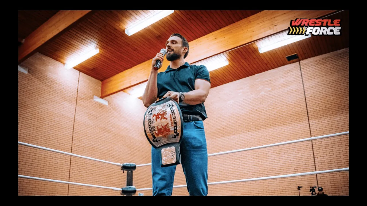 James Pharrell makes a very important announcement in Romford 22.04.23 backdrop