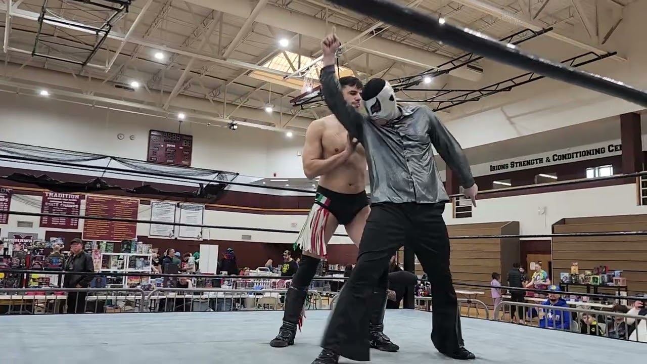 Marco Modello vs Doctor Disco (Qualifying Match Roaming Cam) - MPW Comic Con 3/7/26