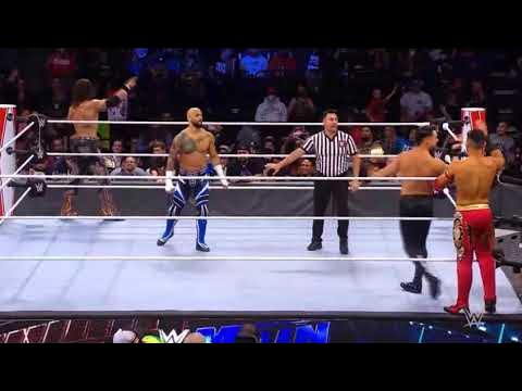 JOHN MORRISON & RICOCHET VS ANGEL GARZA & HUMBERTO CARILLO 1/2