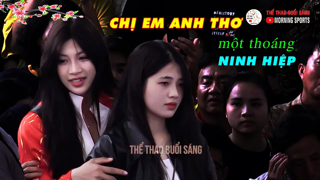 HOT GIRLS - Một thoáng xuất hiện của 2 Chị Em ANH THƠ..Tại Hội NINH HIỆP background