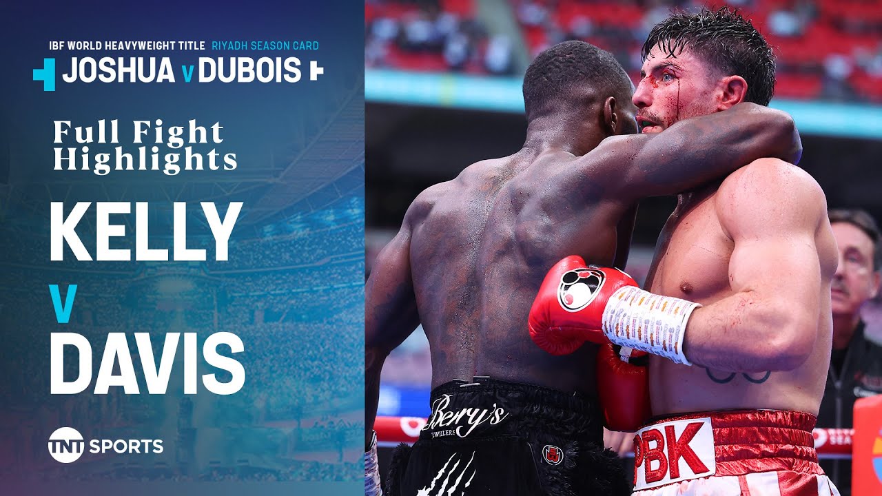 Josh Kelly v Ishmael Davis Official Fight Highlights 🎥 #JoshuaDubois background