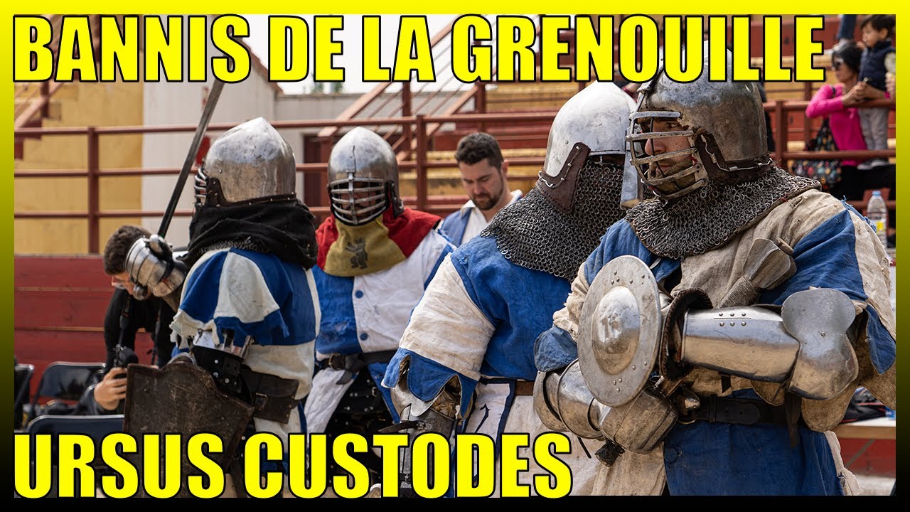 BURGO DE EBRO 2022 ARMORED COMBAT COMBATE MEDIEVAL BANNIS VS URSUS CUSTODES backdrop
