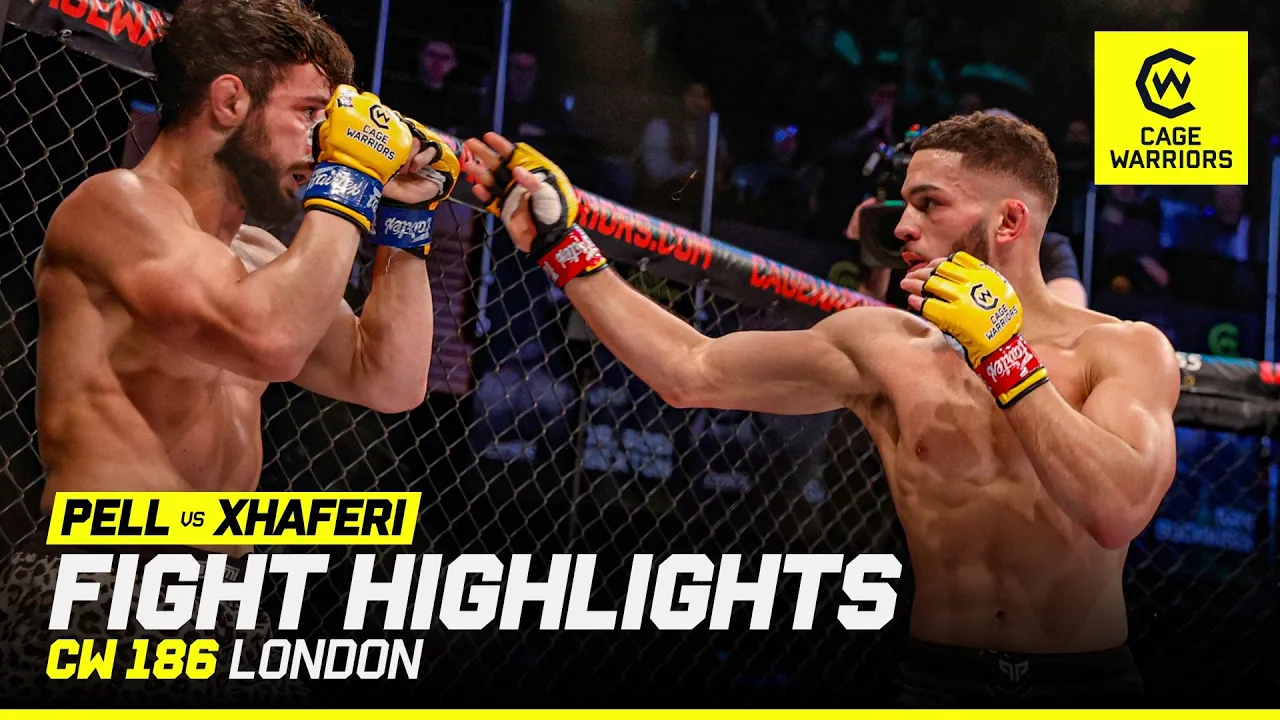 CRAZIEST EYE INJURY 😮 | Tariq Pell vs. Ermil Xhaferi | CW 186 London Fight Highlights