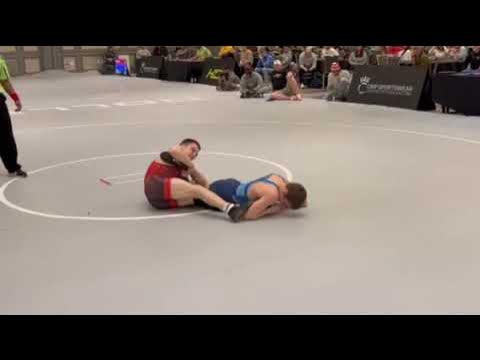 Drew Gorman vs. Jake Crapps at Elite 8 Freestyle Duals background