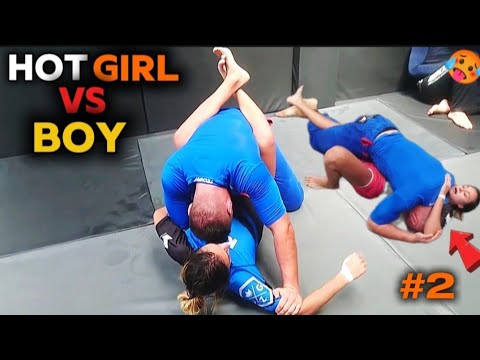 PART-#2 🥵 HOT GIRL VS BOY INTENSE FIGHT 🥱#wrestling #grappling #mixedmartialart #mma #jiujitsu #bjj 