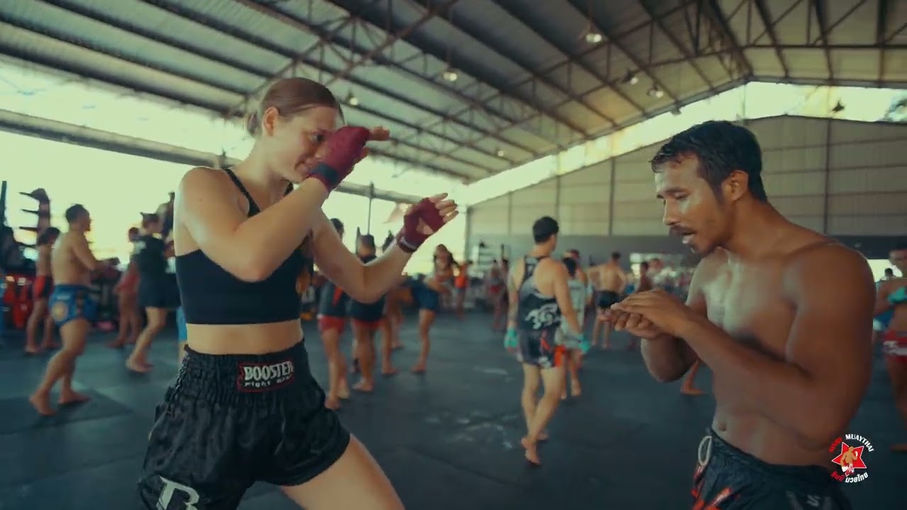 Authentic Muay Thai Training at Sinbi Muay Thai Camp | Phuket, Thailand background