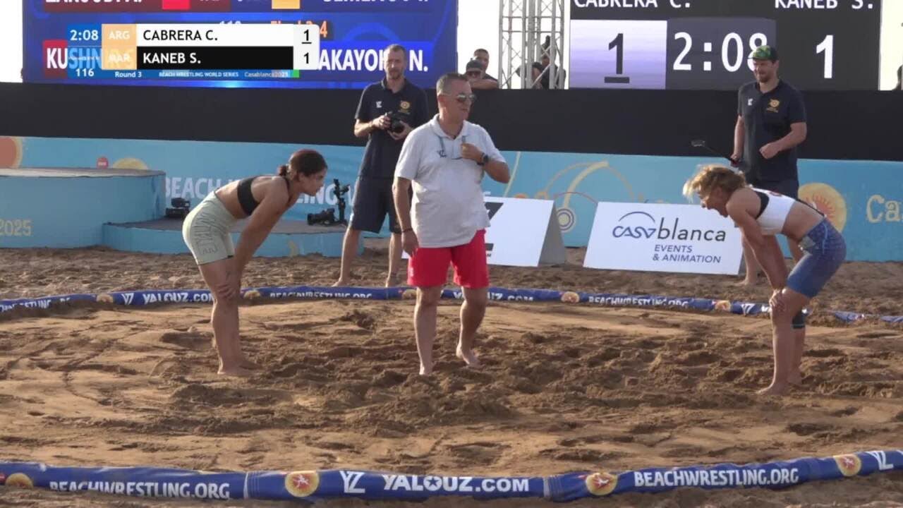 Claudia Soledad CABRERA (ARG) vs. Sabah KANEB (MAR) • Round 3 • Women's BW 50Kg