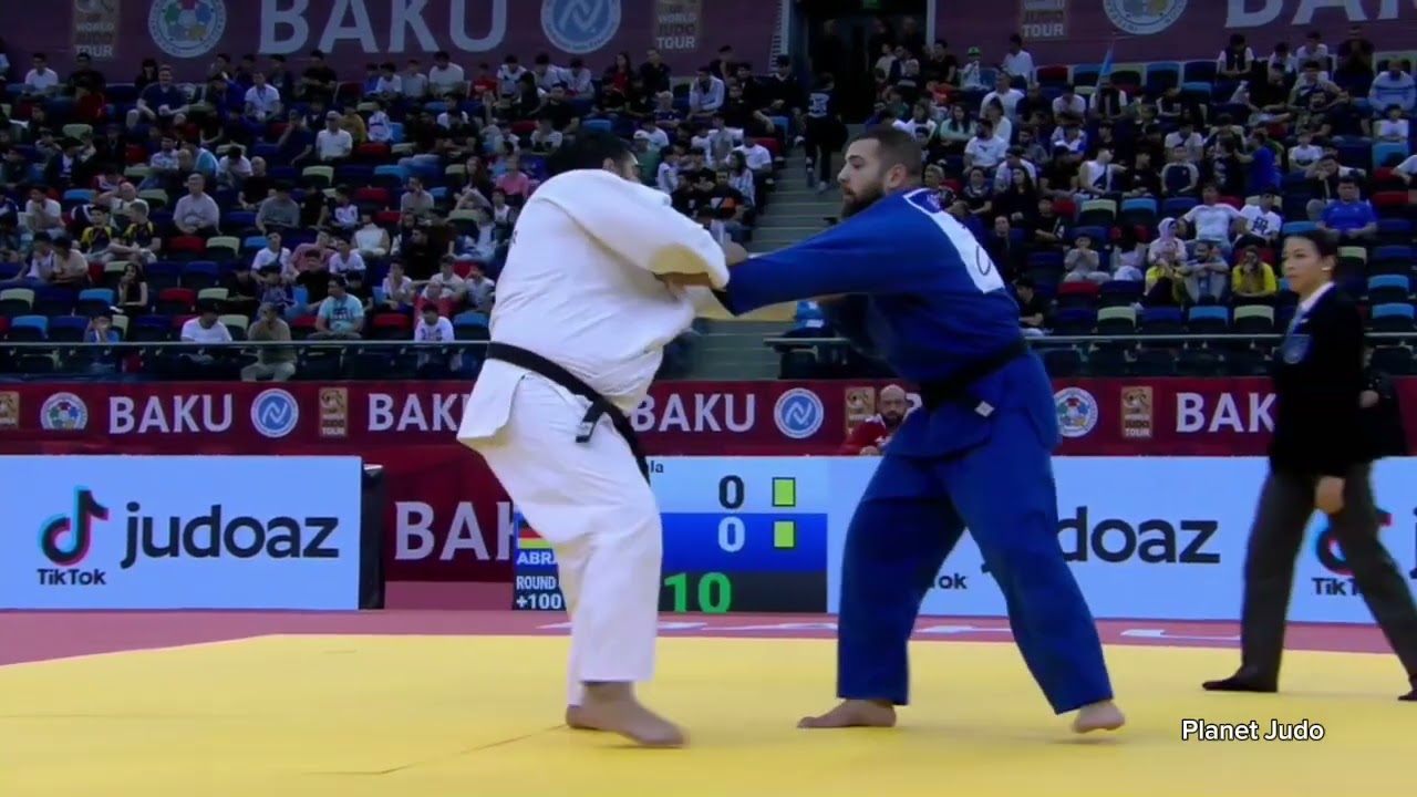 Gela ZAALISHVILI 🇬🇪 🆚️ Erik ABRAMOV 🇩🇪 | 2 раунд /+100кг | Большой Шлем Баку 2023