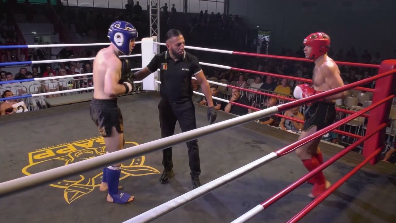25 ème Nuit des Titans #sappboxingclub Finale 71 kg K1 Schweblin vs Thebert backdrop