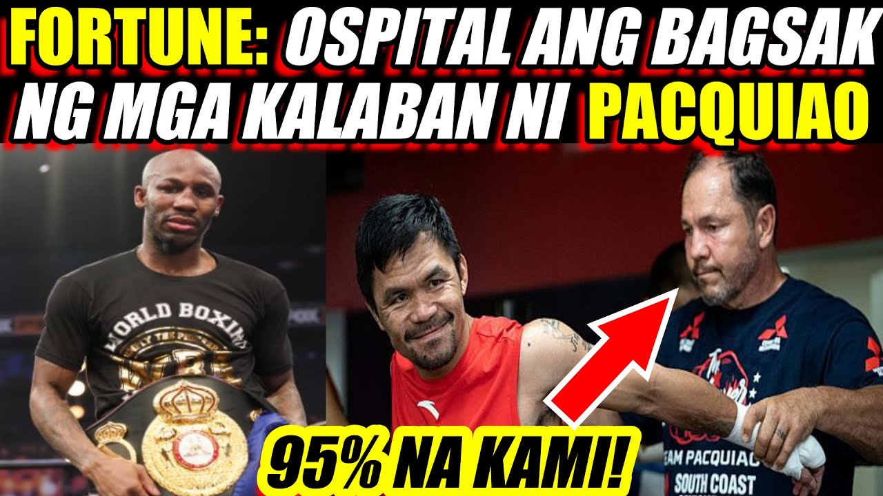 FORTUNE: PACQUIAO SA OSPITAL ANG BAGSAK NG MGA KALABAN