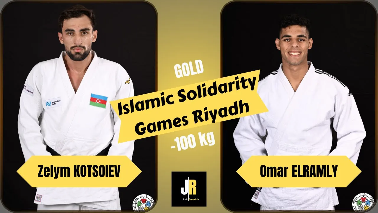 Zelym KOTSOIEV VS Omar ELRAMLY Islamic Solidarity Games Riyadh JUDO | GOLD medal contest 100 kg