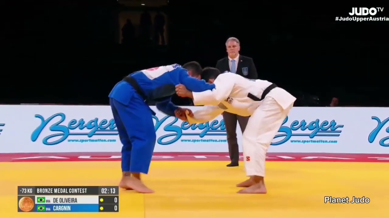 Guilherme DE OLIVIERA  🇧🇷 🆚️ Daniel CARGNIN 🇧🇷 | схватка за бронзу/-73кг | Гран При Австрия 2026