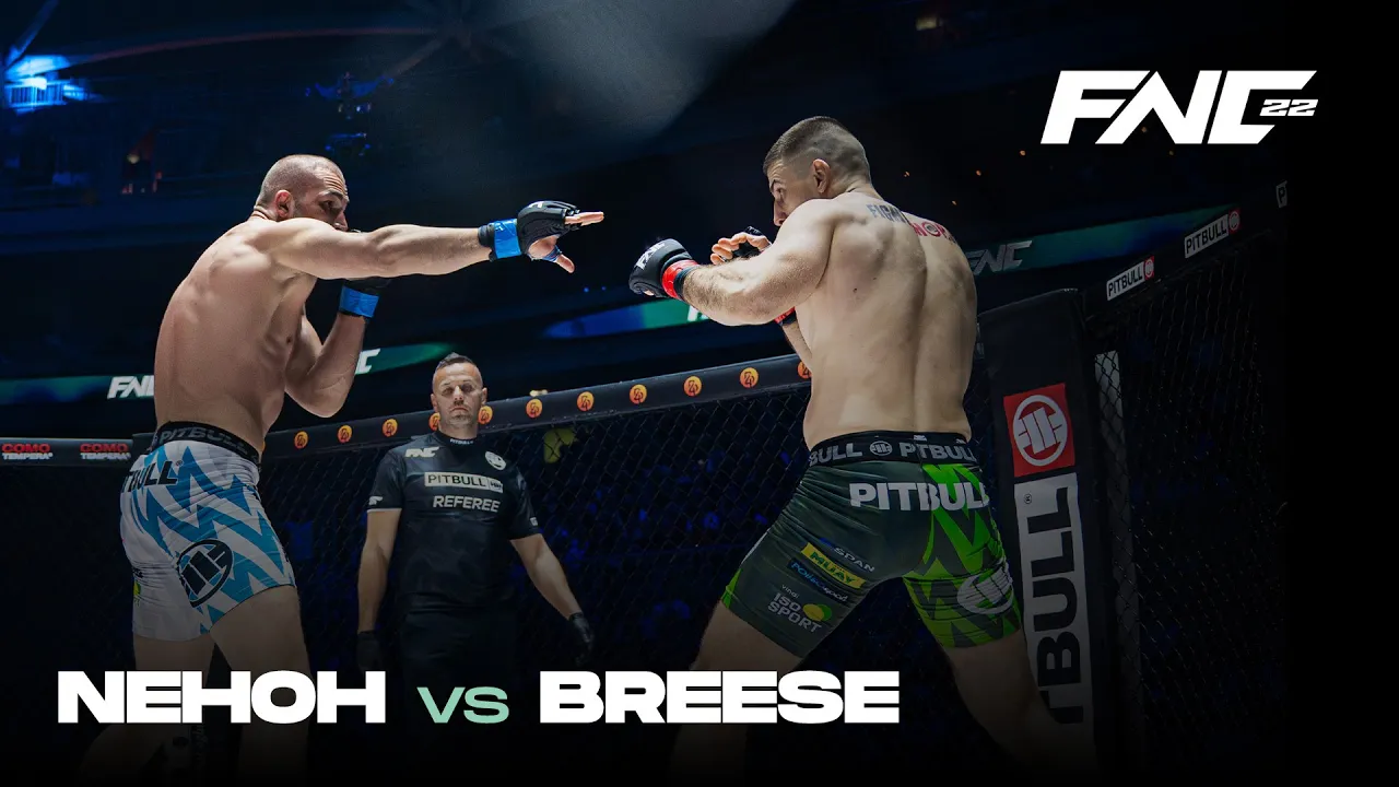 FNC22 | NEDOH vs BREESE | Ljubljana | Full Fight background
