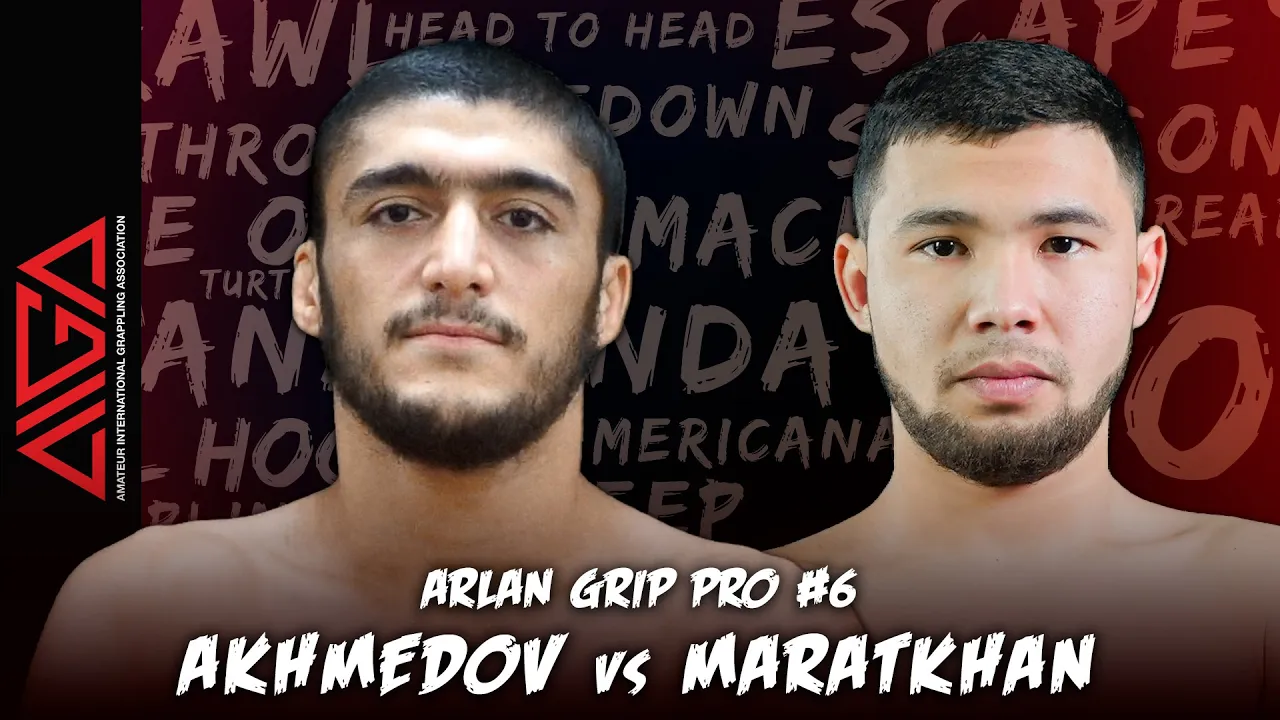 Самир Ахмедов - Магжан Маратхан | Arlan Grip PRO #6 - Rating 76 kg. | Grappling background