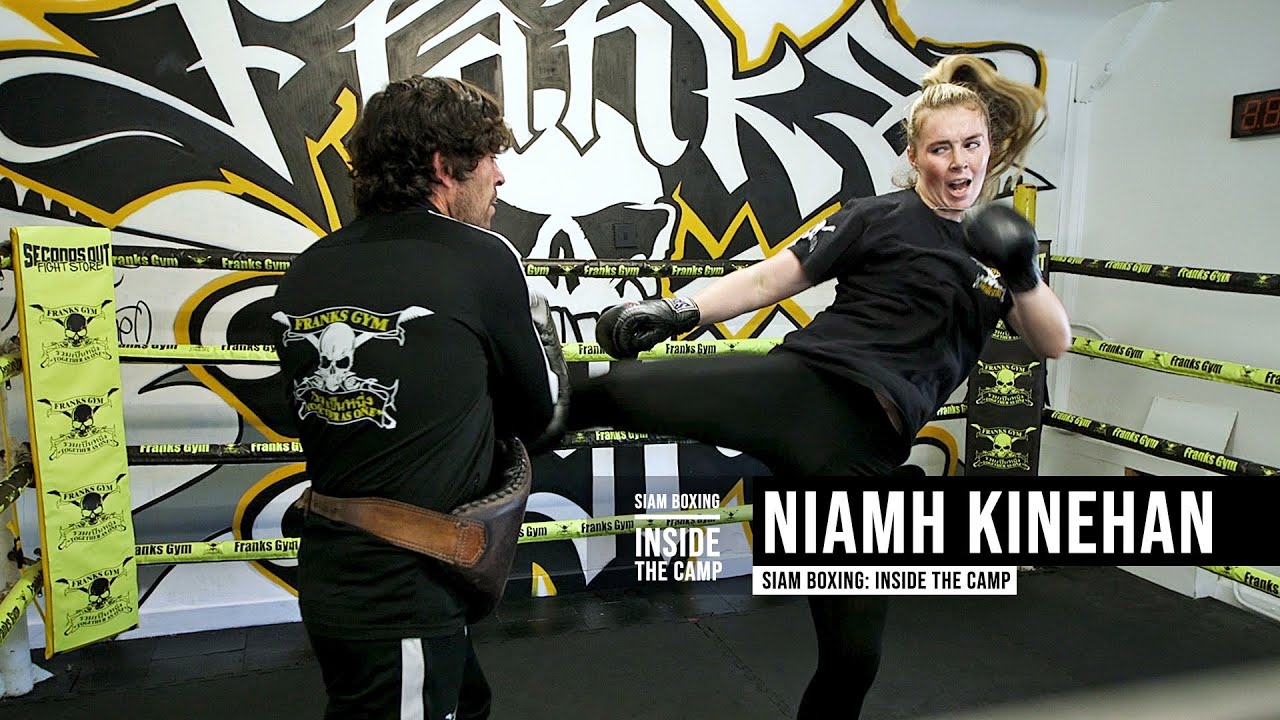 Siam Boxing: Inside The Camp | Niamh Kinehan - Muay Thai Pad Work & Sparring background