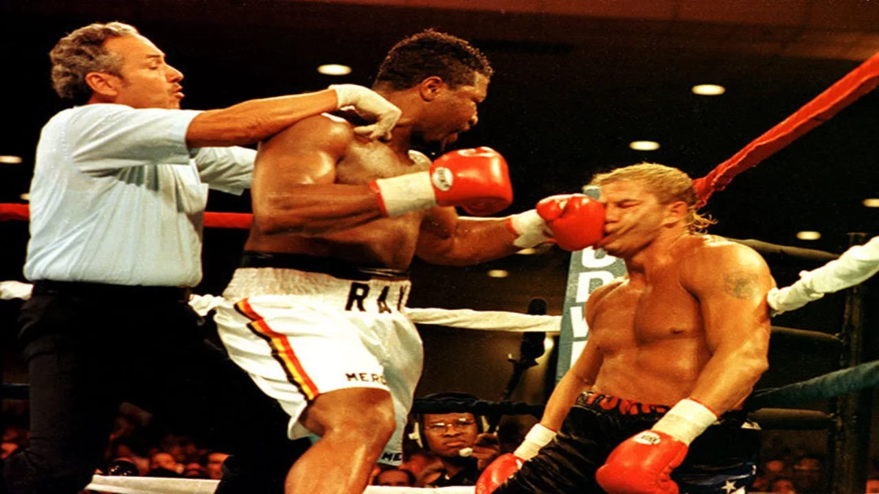 Ray Mercer - Merciless (Highlight Reel) background