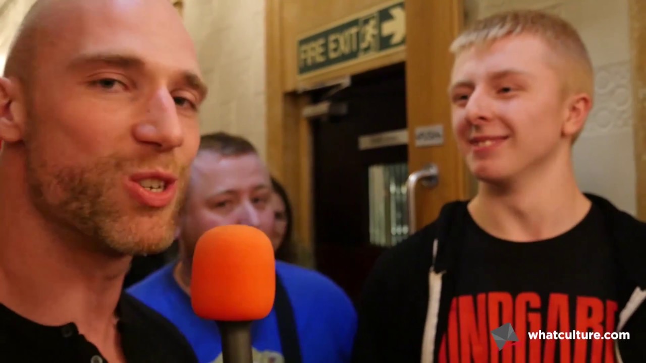 Simon Miller Talks To WCPW Fans Before Newcastle Show