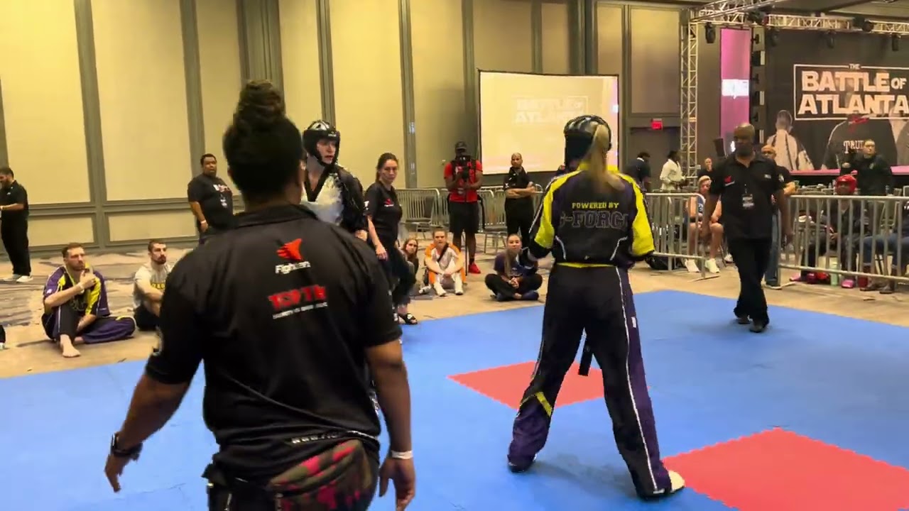 Katarina Herman vs Savannah Wolaniuk Middleweight Sparring Grands - Battle of Atlanta 2025 backdrop