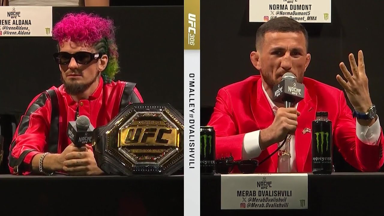UFC 306: Пресс-конференция background