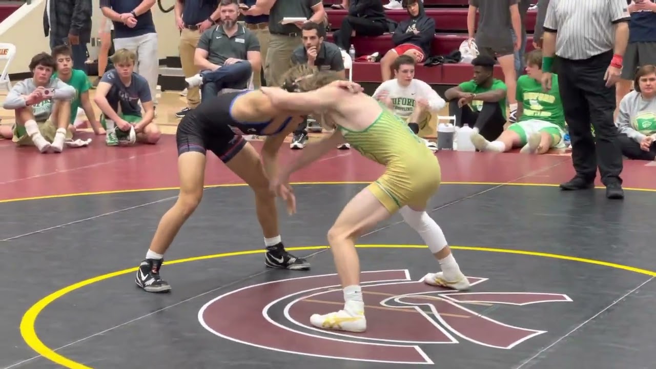 Roman Belardo Jefferson vs Rylan Ibold Buford 113lbs Final at the Lassiter Invitational