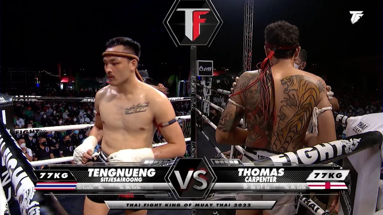 Tengnueng Sitjesairoong VS Thomas Carpenter | THAI FIGHT Kard Chuek We Love Pathum background