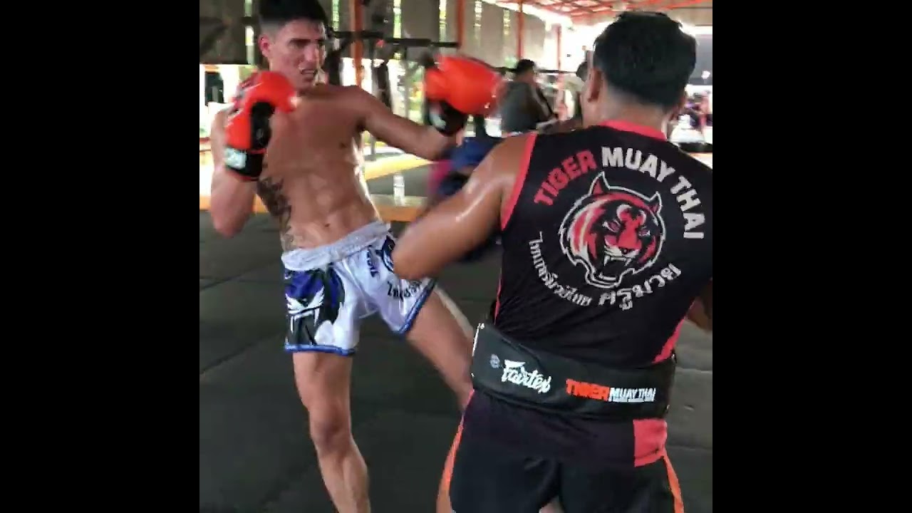 Mohammad Sadeghi preparing for ONE Lumpinee 1