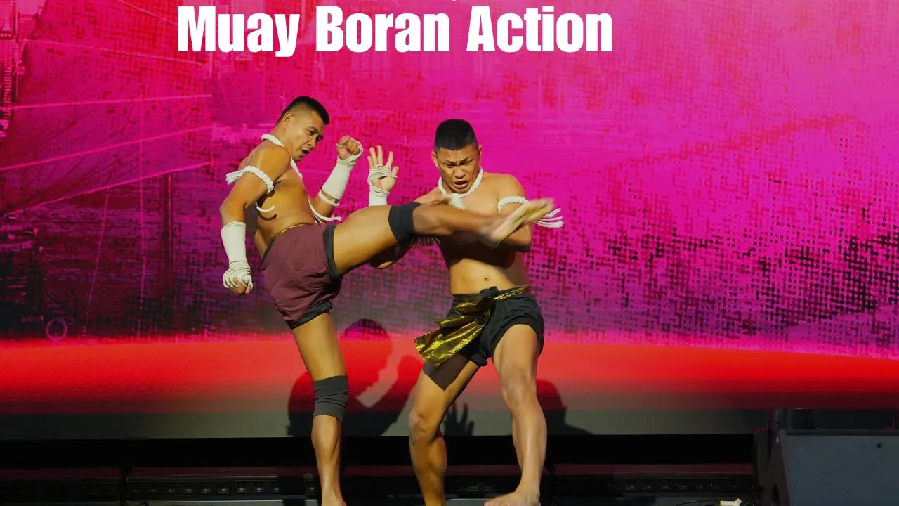 The Ancient Art Of Muay Boran Live From Hong Kong background