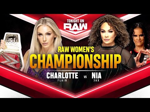 Charlotte Flair VS Nia Jax 1/2