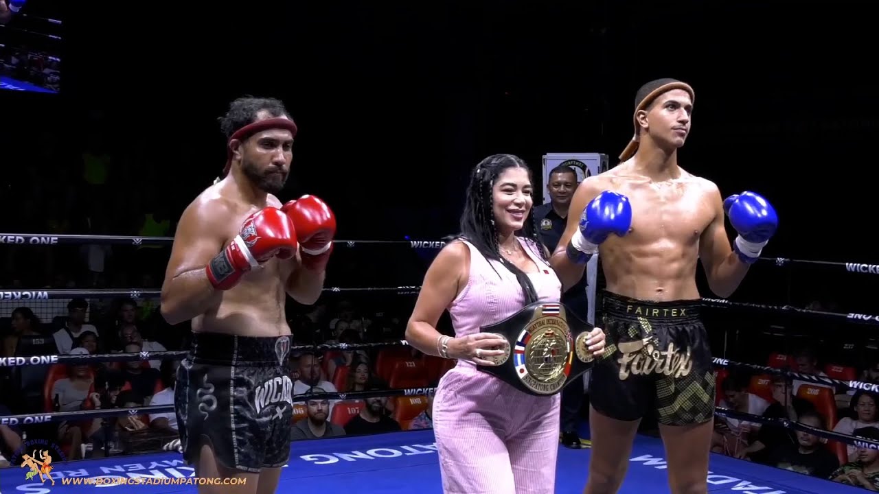 OUSSAMA PHUKET FIGHT CLUB VS AHMAD 93 GYM background