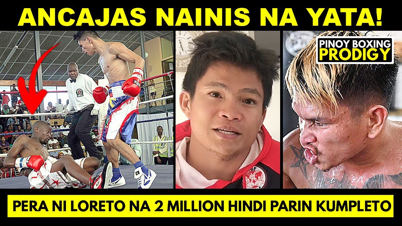 PAKTAY! Ancajas NAINIS yata kay Casimero! | 5 Years na, pero wala pa ang 2 Million ni Rey Loreto background