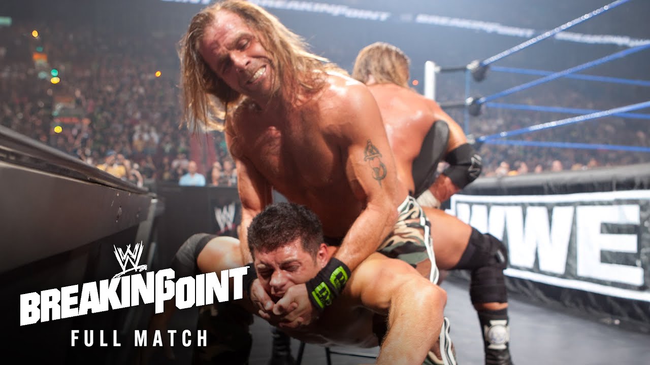 FULL MATCH: D-Generation X vs. The Legacy | Submissions Count Anywhere Match: Breaking Point 2009 background