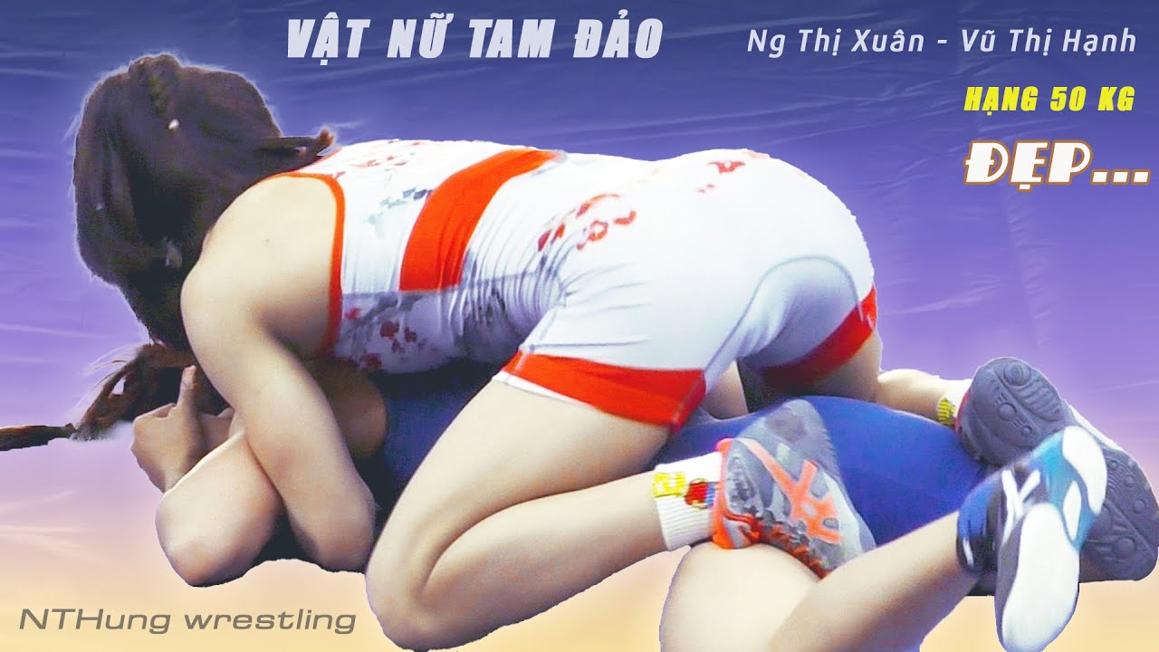 Vật Nữ Tam Đảo. Trận 31 .Women wrestling. backdrop