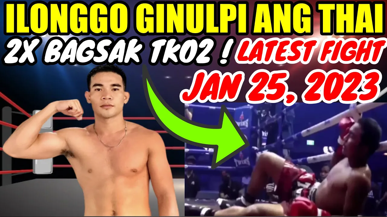 LATEST JAN 25 2023 | ILONGGO GINULPI ANG THAI 2X BAGSAK R2 TKO! background