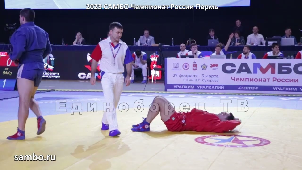 2023 САМБО 1-4 РЯБОВ - БОЖА Чемпионат России sambo background