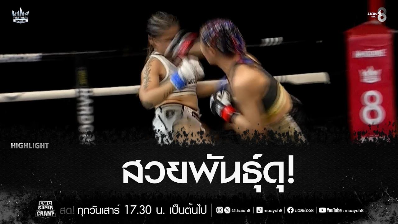 สวยพันธุ์ดุ! | มวยช่อง 8