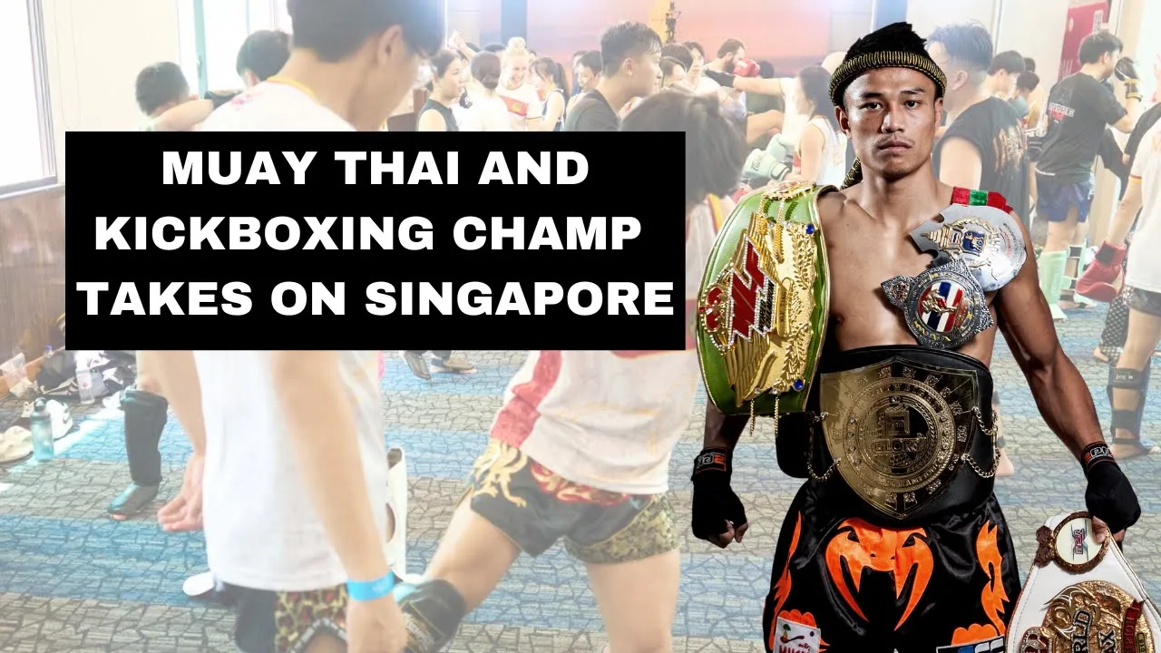 Sitthitchai Sitsongpeenong Spars In Singapore