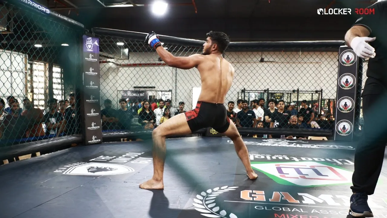 Sagar Kashyap vs. Mahesh Lad | MMA Fight | Warrior's Dream Series 4 | Navi Mumbai | GAMMA India