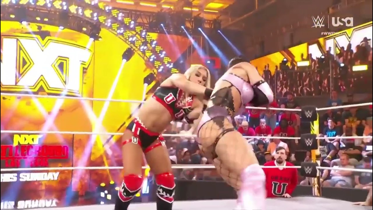 NXT ~ Thea Hail vs Jazmyn Nyx 6⧸4⧸24