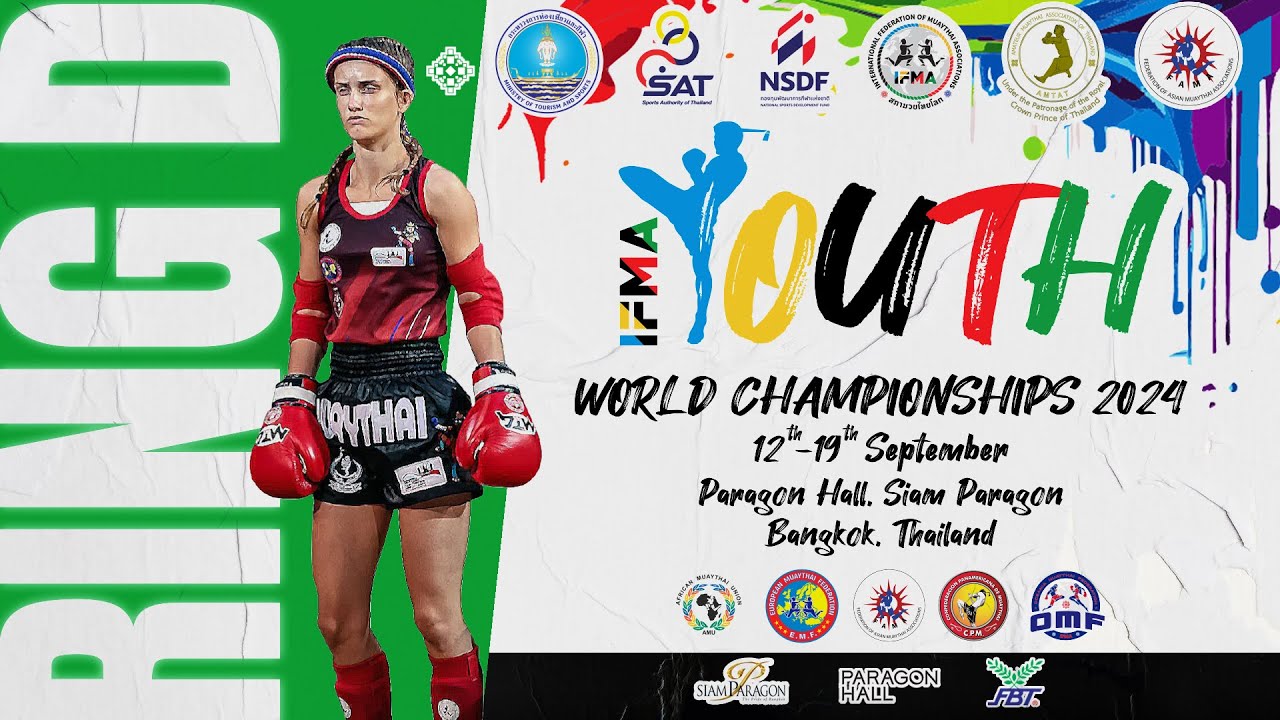 2024 IFMA Youth World Championships | Day 4 Live Bouts - RING D background