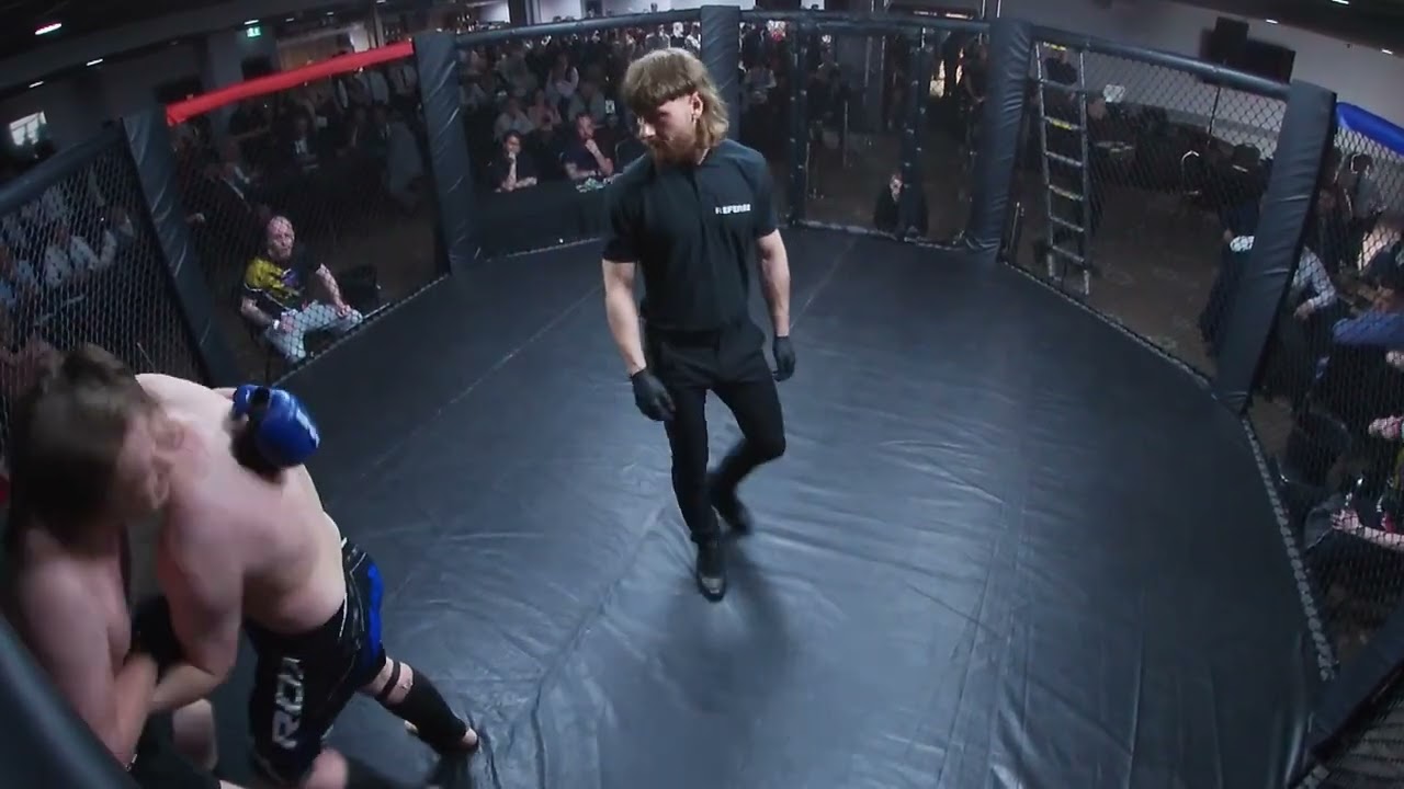 HULL | ULTRA MMA | VNCENT LEE VS TYLER PARKER PEARCE background