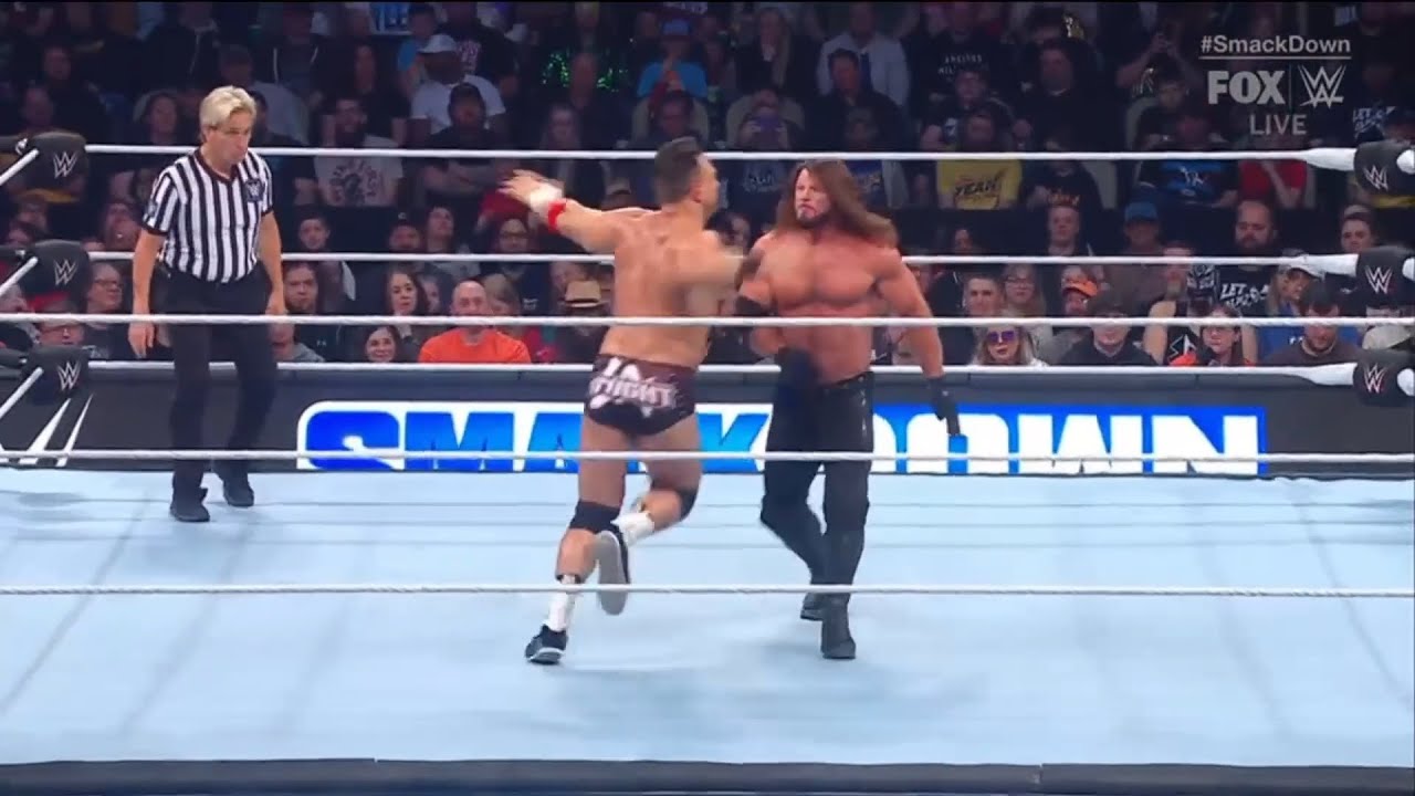 LA Knight vs. AJ Styles - WWE SmackDown 4/19/2024