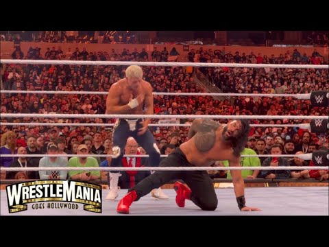 Roman Reigns vs Cody Rhodes FULL MATCH - Wrestlemania 39 backdrop