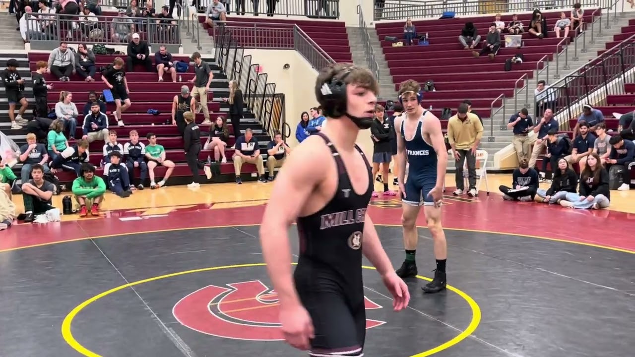 Dominic Bambinelli Mill Creek vs Cade Parent St Francis 175lbs Final at the Trojan Invite 2023