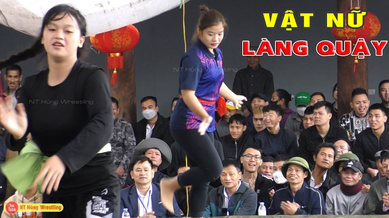 Vật Nữ Làng Quậy - Lèo 3 đẹp.. - women's wrestling. background