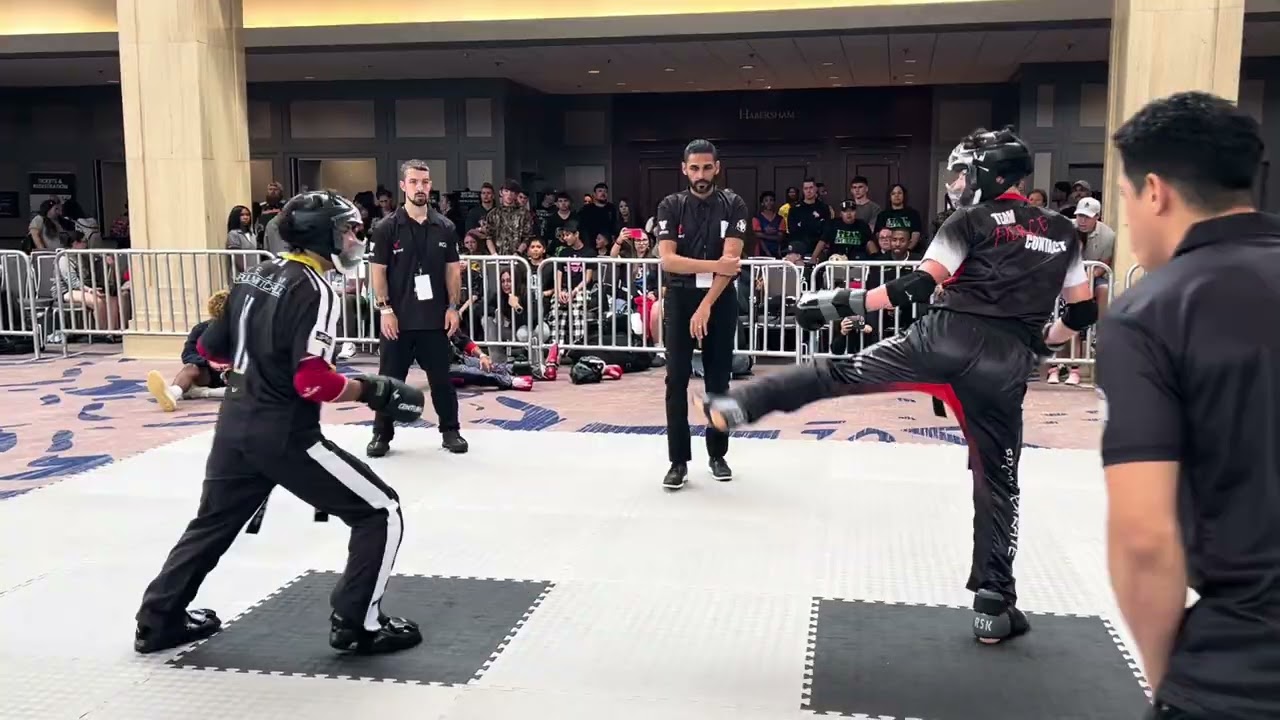 Sebastian Villanueva vs Gavin Tippett 15-17 Boys Open Weight Sparring - Battle of Atlanta 2025