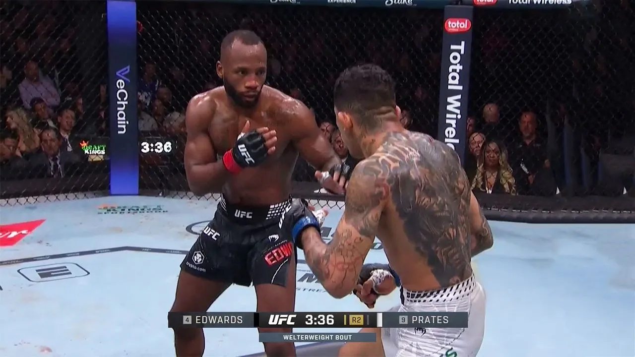 Leon Edwards vs Carlos Prates Full Fight Recap UFC 322