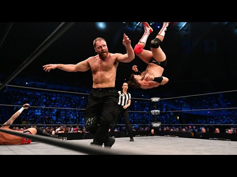 FTR vs Cm Punk and Jon Moxley Dynamite 09.02.2022 highlights background