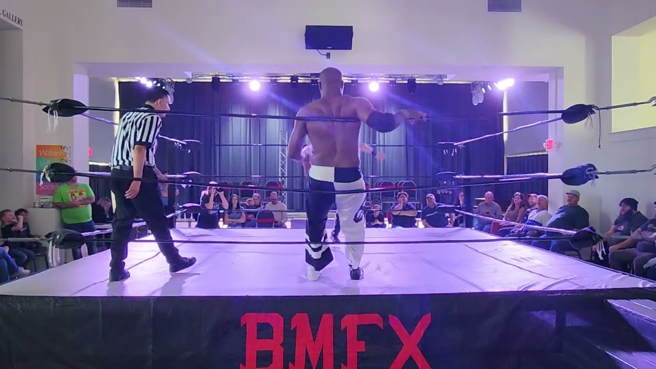 Javen Guerrero vs X-Calibur - BMFX 10/21/23 background